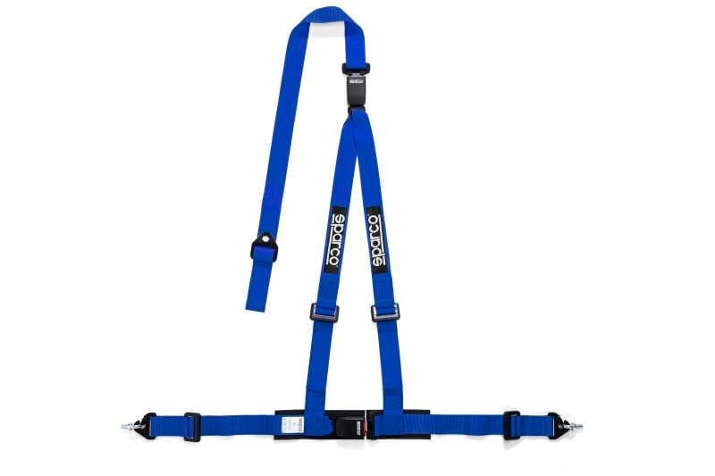 SPARCO 04608DF1AZ Sparco Belt 2 Inch Blue 3Pt Double Release thumbnail 2