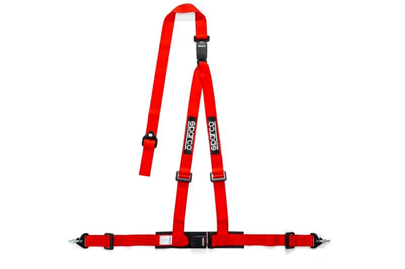 SPARCO 04608DF1RS Sparco Belt 2 Inch Red 3Pt Double Release thumbnail 2