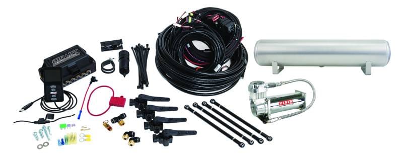 Air Lift 27697 Air Lift Performance 3H (3/8 Air Line 4 Gal 5-Port Raw Aluminum Tank VIAIR 444C Comp) thumbnail 2