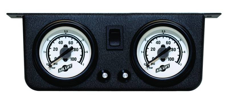 Air Lift 26159 Air Lift Dual Gauge Panel Assembly for 25812 thumbnail 2
