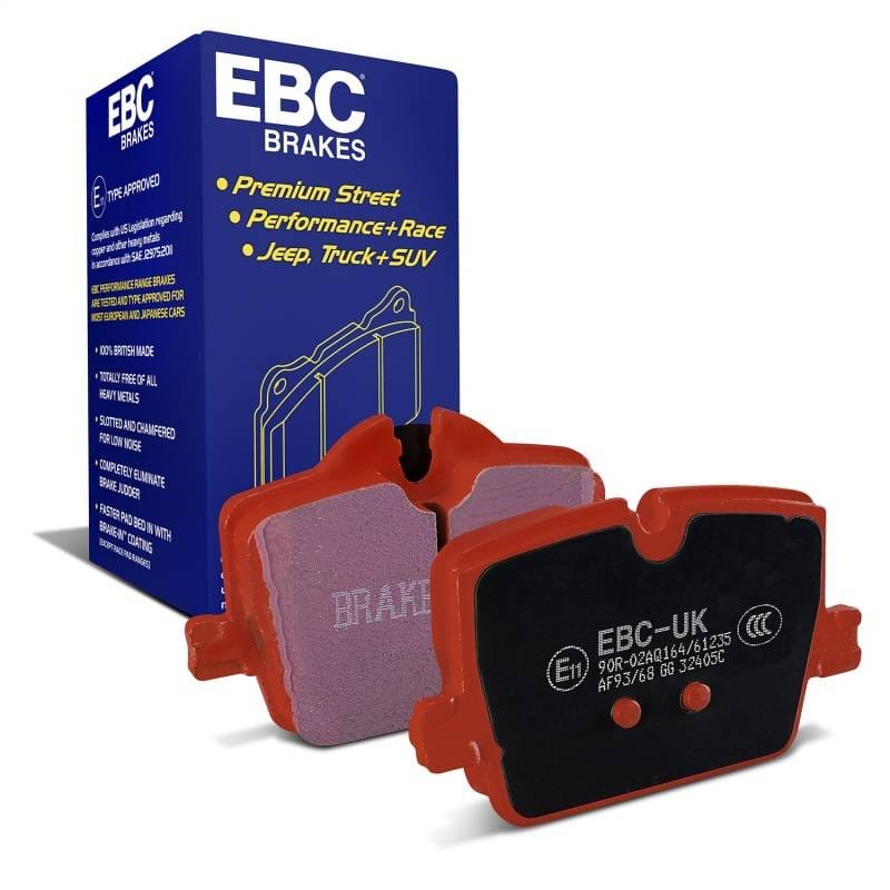 EBC Brakes DP32405C EBC 2019+ Toyota GR Supra (w/13in Rear Rotor) Redstuff Rear Brake Pads - Fits select 2019-2023 BMW models thumbnail 3