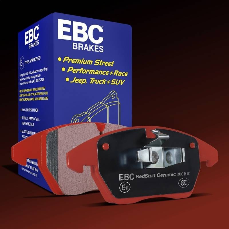 EBC Brakes DP32405C EBC 2019+ Toyota GR Supra (w/13in Rear Rotor) Redstuff Rear Brake Pads - Fits select 2019-2023 BMW models thumbnail 12