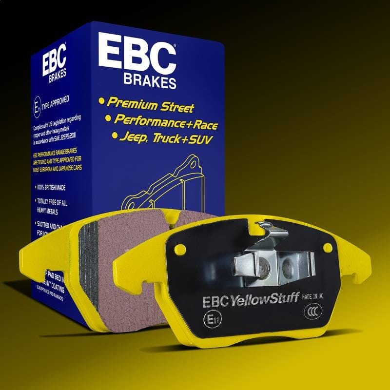 EBC Brakes DP42440R EBC 2022+ Audi A3 2.0T (40) Yellowstuff Rear Brake Pads - Fits 2022-2023 Audi A3 Quattro thumbnail 4
