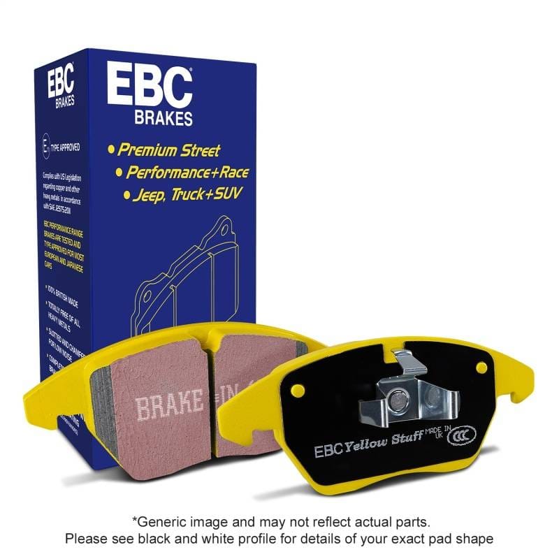 EBC Brakes DP42479R EBC 2022+ Audi A3 2.0T (40) Yellowstuff Front Brake Pads - Fits 2022-2023 Audi A3 Quattro thumbnail 2
