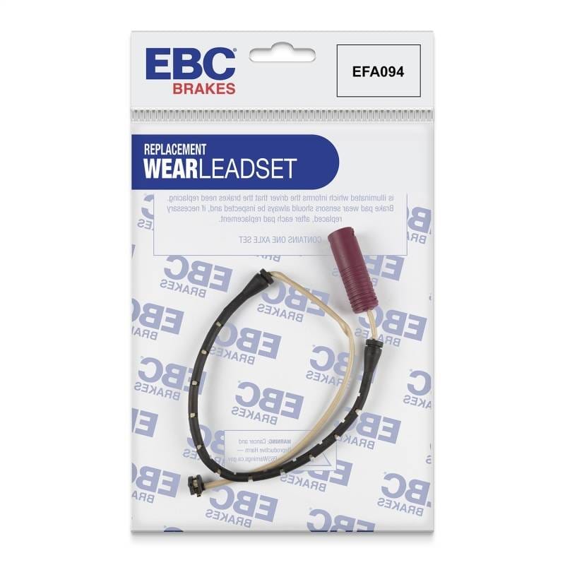 EBC Brakes EFA094 EBC 95-01 BMW 750iL 5.4 (E38) Front Wear Leads - Fits 1999-2001 BMW 750iL thumbnail 2