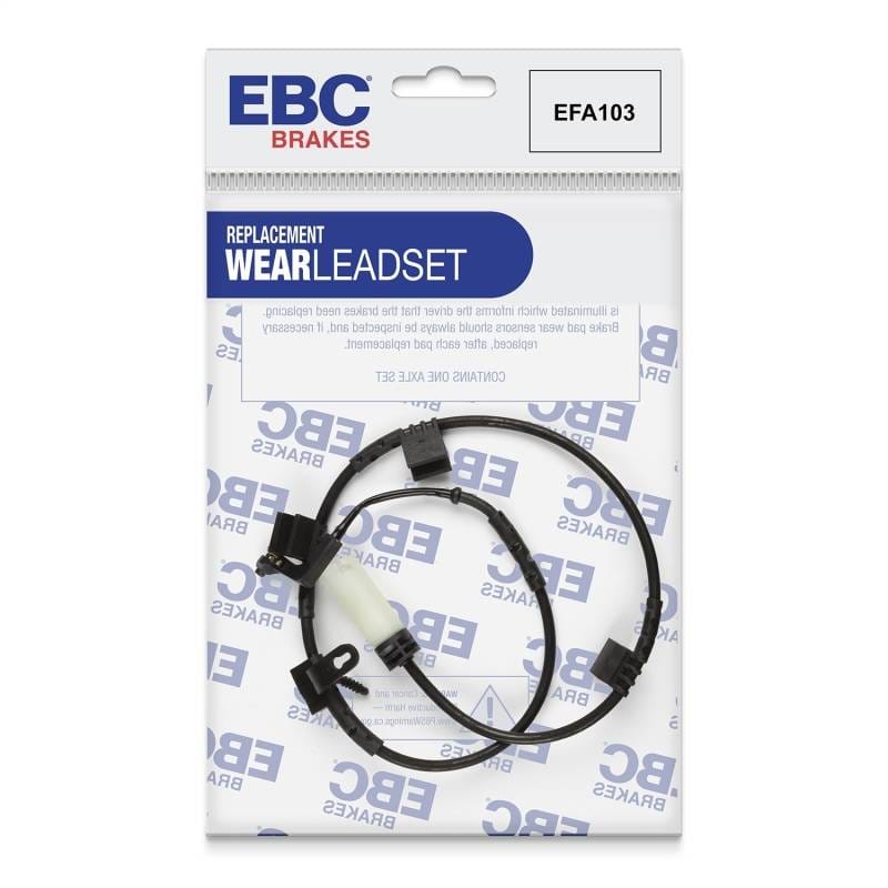 EBC Brakes EFA103 EBC 07-14 Mini Hardtop 1.6 Front Wear Leads - Fits 2007-2016 Mini Cooper, Cooper Paceman thumbnail 2