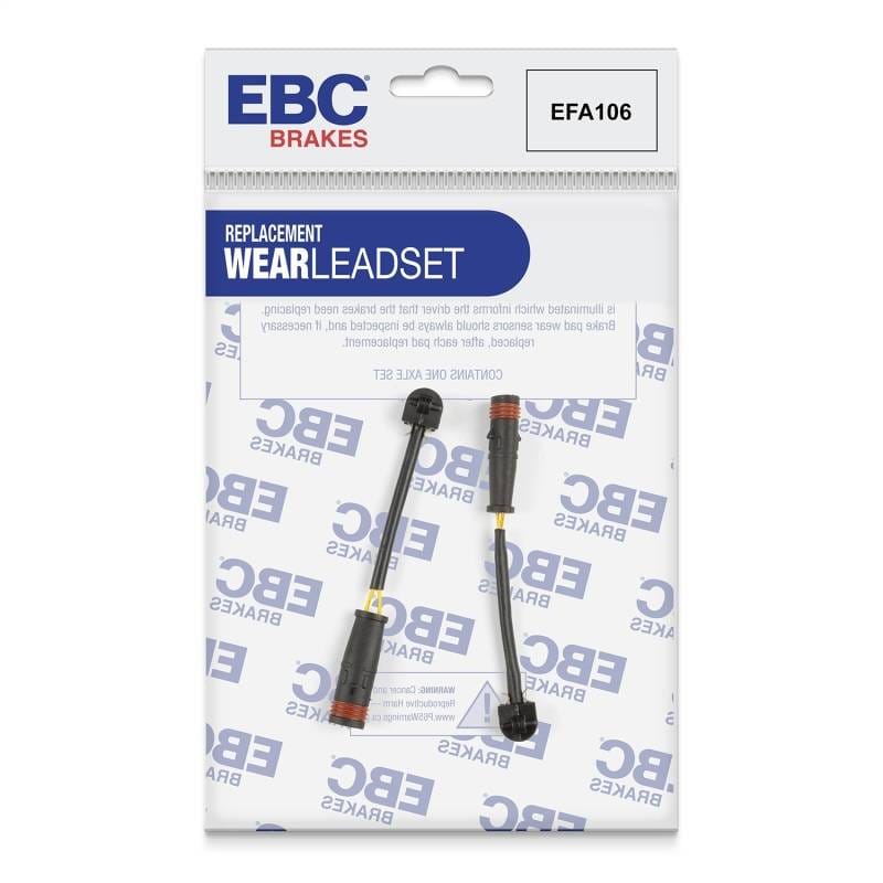 EBC Brakes EFA106 EBC 98-00 Mercedes-Benz C43 AMG (W202) 4.3 Front Wear Leads - Fits select 1998-2002 Mercedes-Benz models thumbnail 2