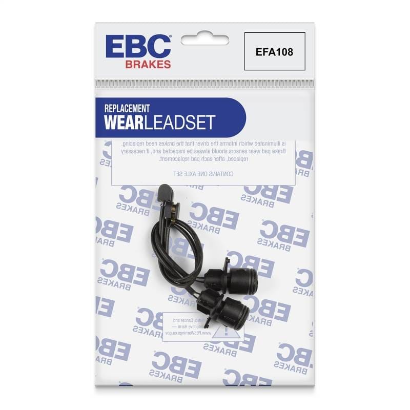 EBC Brakes EFA108 EBC 90-92 Audi V8 3.6L (UFO Rotors) Front Wear Leads - Fits 1990-1994 Audi V8 Quattro thumbnail 2