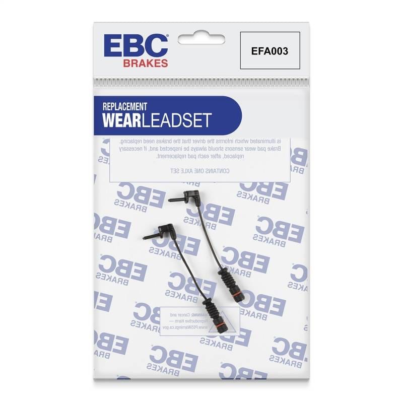 EBC Brakes EFA003 EBC 95-97 Mercedes-Benz C36 AMG (W202) 3.6 Front Wear Leads - Fits select 1988-2005 Mercedes-Benz models thumbnail 2
