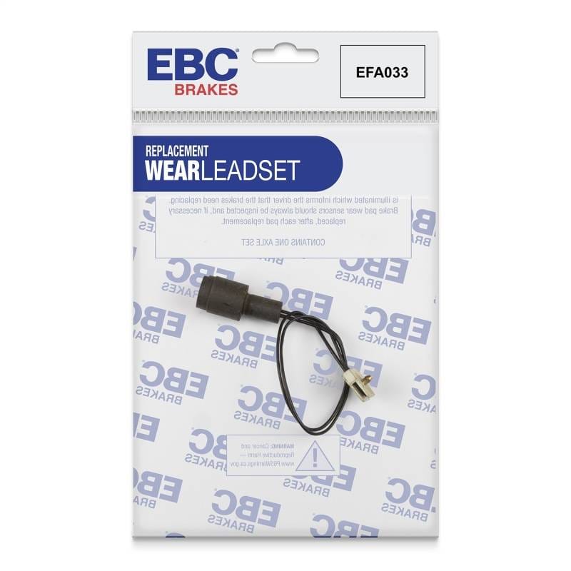 EBC Brakes EFA033 EBC 83-85 BMW 318 1.8 (E30) Front Wear Leads - Fits select 1984-1992 BMW models thumbnail 2
