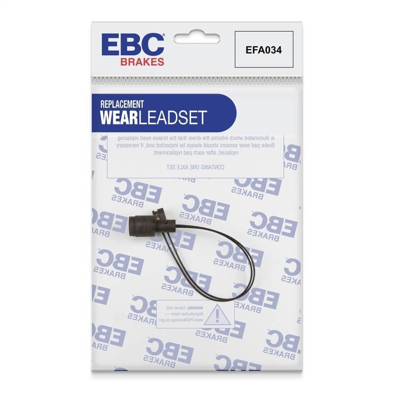EBC Brakes EFA034 EBC 87-91 BMW M3 2.3 (E30) Front Wear Leads - Fits select 1982-1991 BMW models thumbnail 2