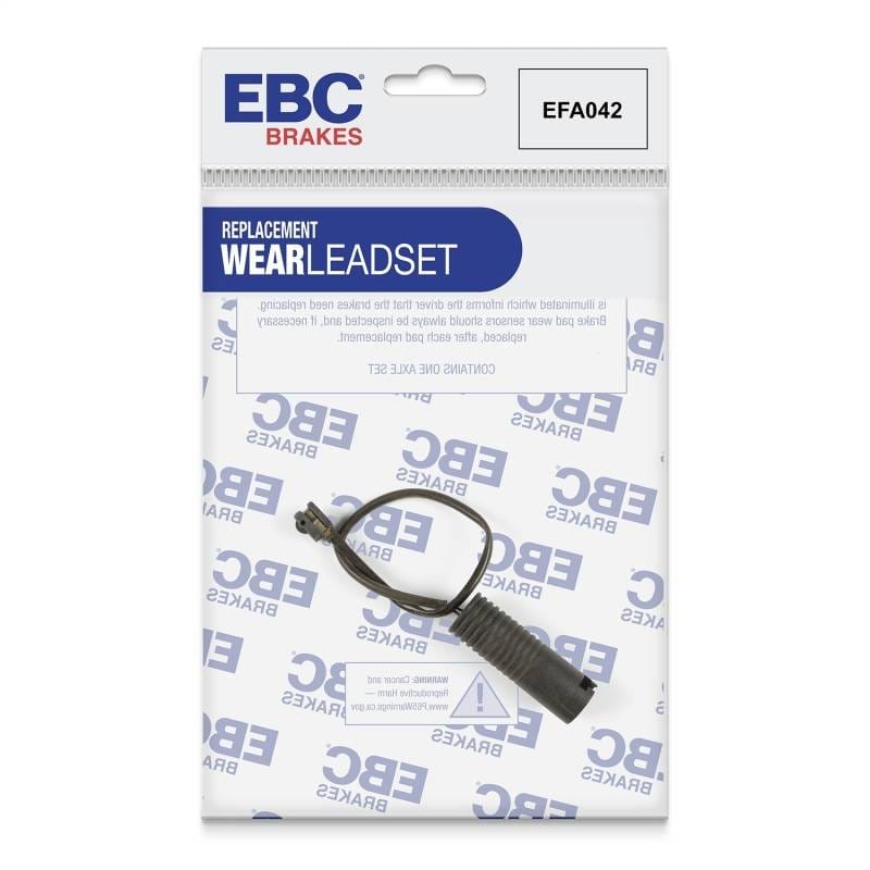 EBC Brakes EFA042 EBC 94-96 BMW 840 4.0 (E31) Front Wear Leads - Fits select 1991-1997 BMW models thumbnail 2