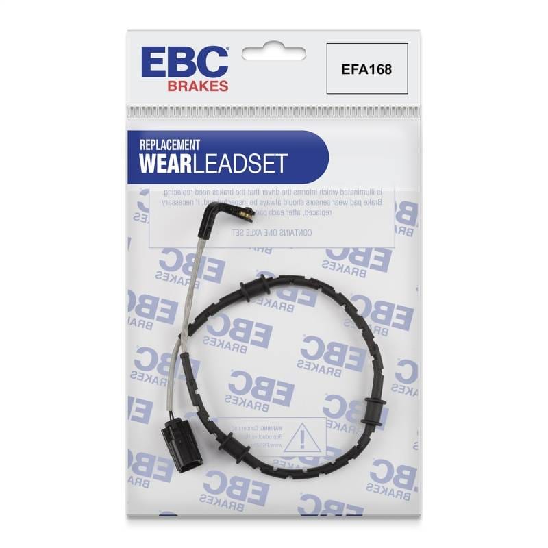 EBC Brakes EFA168 EBC 2013+ Jaguar F-Type 3.0L Supercharged (Iron Rotors Only) Performance Pkg Front Wear Leads - Fits 2010-2023 Jaguar F-Type, XF thumbnail 2