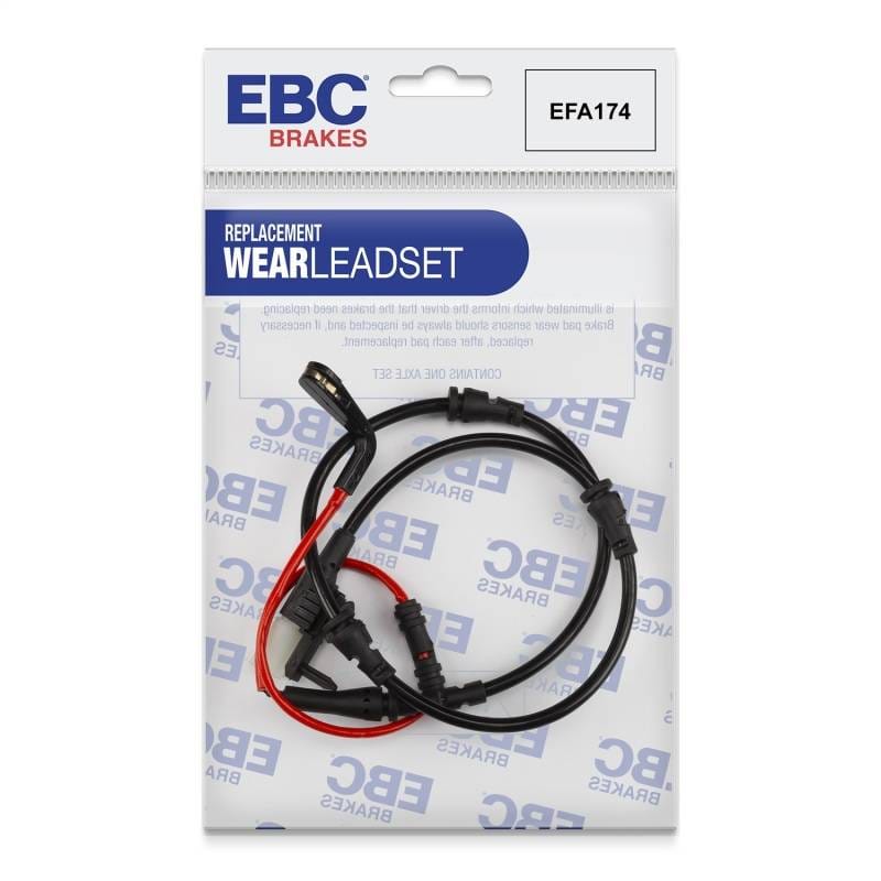 EBC Brakes EFA174 EBC 2014+ Land Rover Range Rover Sport 3.0L Supercharged Rear Wear Leads - Fits 2013-2022 Land Rover Range Rover Sport, Range Rover thumbnail 2