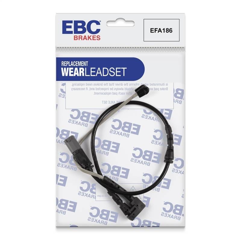 EBC Brakes EFA186 EBC 202016+ Mini Cooper Clubman (F54) 1.5L Turbo Front Wear Leads - Fits 2016-2023 Mini Cooper, Cooper Countryman thumbnail 2