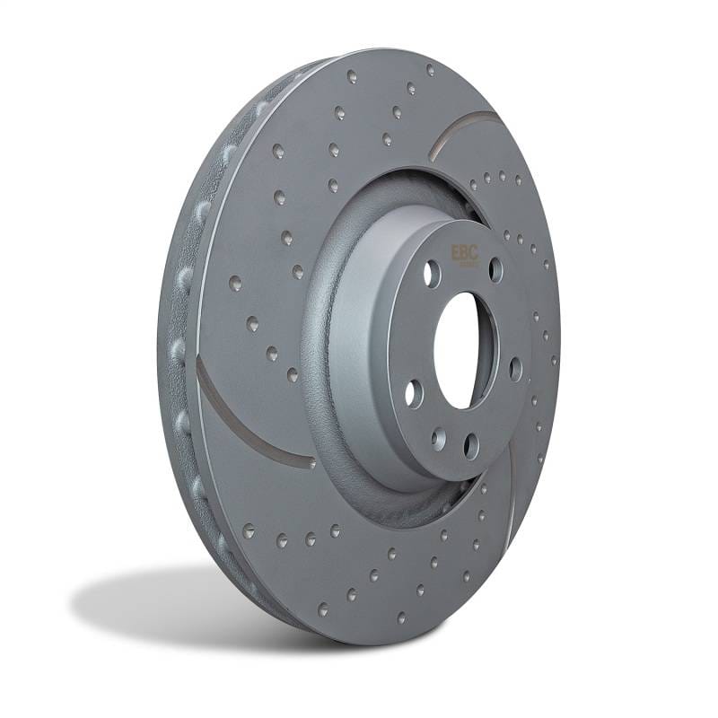 EBC Brakes GD7395 EBC 06-07 Mercedes-Benz C350 (W203) 3.5 Sport GD Sport Front Rotors - Fits 2006-2007 Mercedes-Benz C350 thumbnail 4
