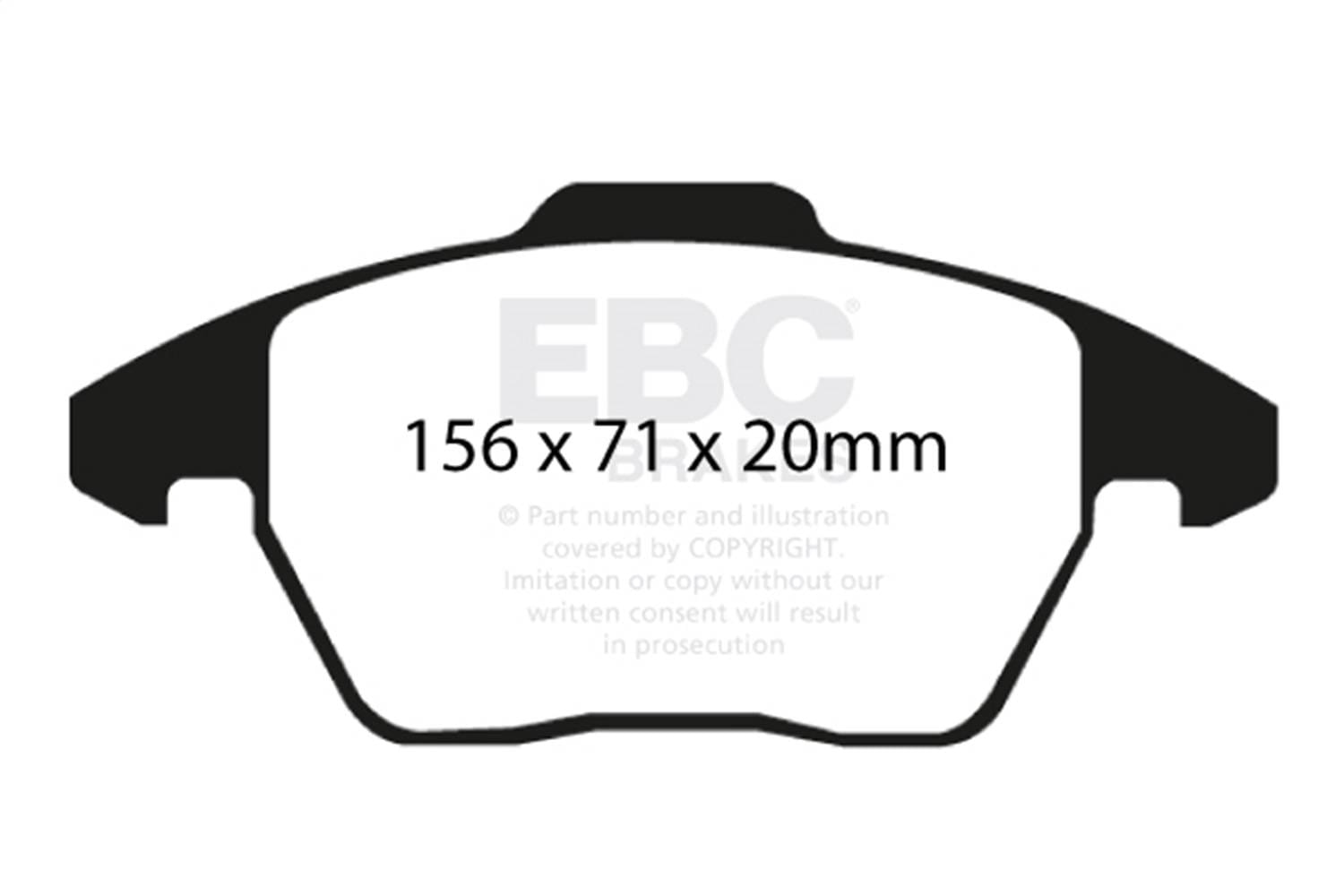 EBC Brakes S10KF1199 EBC S10 Brake Pad and Rotor Kit - Fits select 2005-2018 Volkswagen, Audi applications thumbnail 2