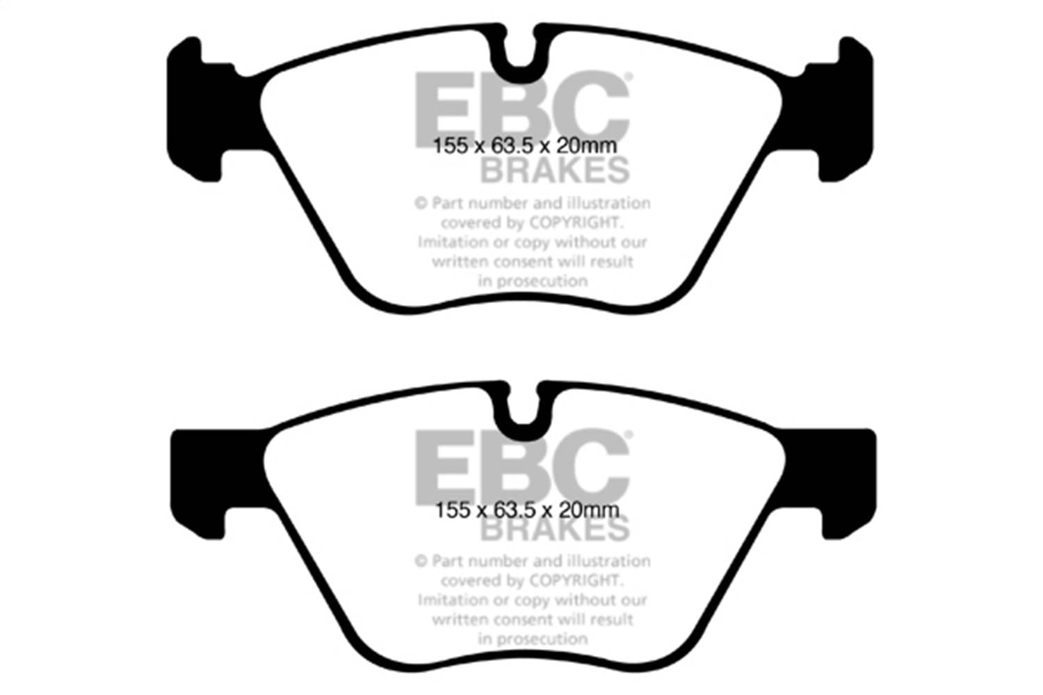 EBC Brakes S10KF1227 EBC S10 Brake Pad and Rotor Kit - Fits 2008-2013 BMW 128i thumbnail 2