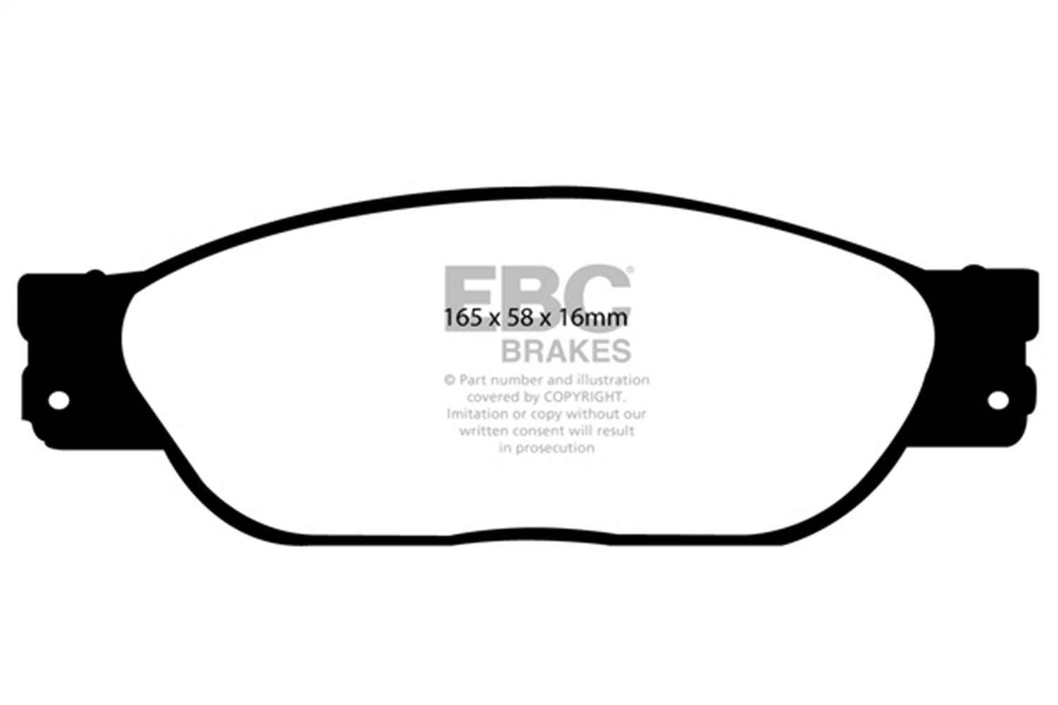 EBC Brakes S10KF1624 EBC S10 Brake Pad and Rotor Kit - Fits 2003-2005 Jaguar S-Type thumbnail 2