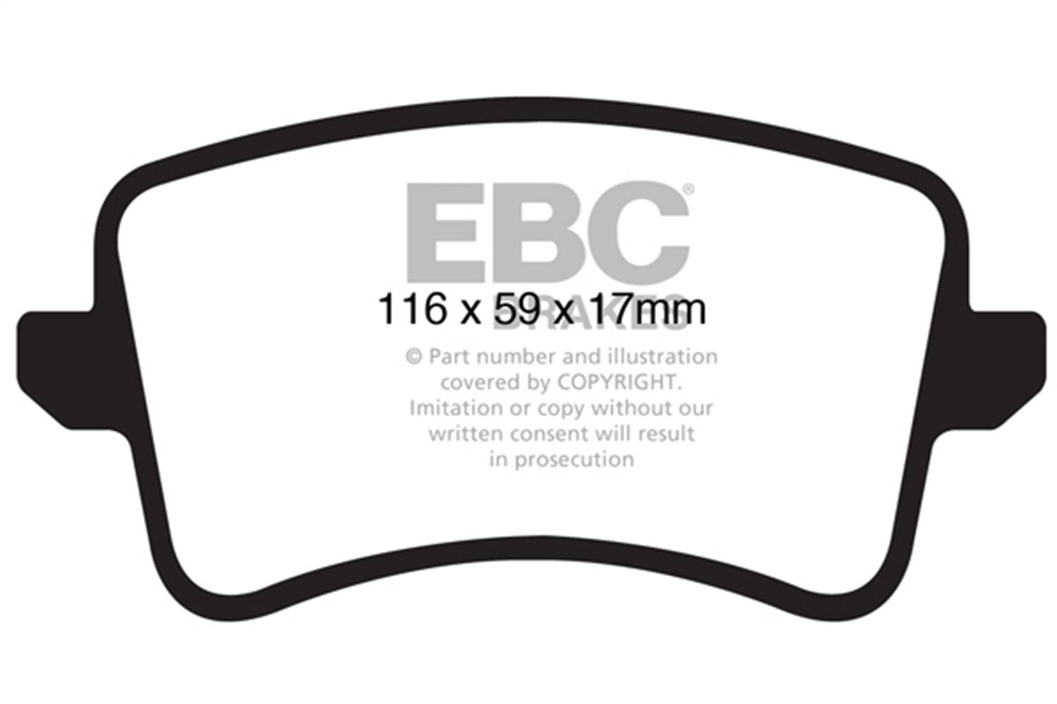 EBC Brakes S11KR1250 EBC S11 Brake Pad and Rotor Kit - Fits 2010-2011 Audi S5 thumbnail 2