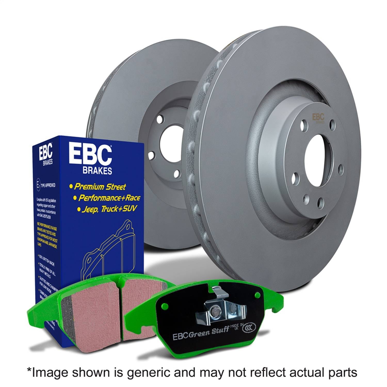 EBC Brakes S11KR1277 EBC S11 Brake Pad and Rotor Kit - Fits 2011-2013 Audi A8 Quattro thumbnail 2