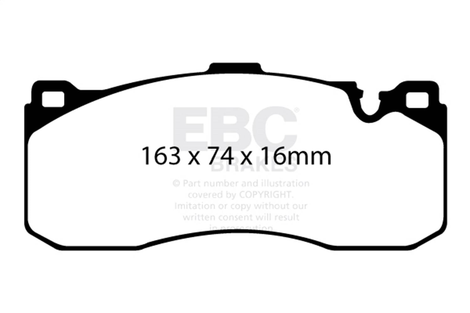 EBC Brakes S12KF1487 EBC S12 Brake Pad and Rotor Kit - Fits 2008-2013 BMW 135i thumbnail 2