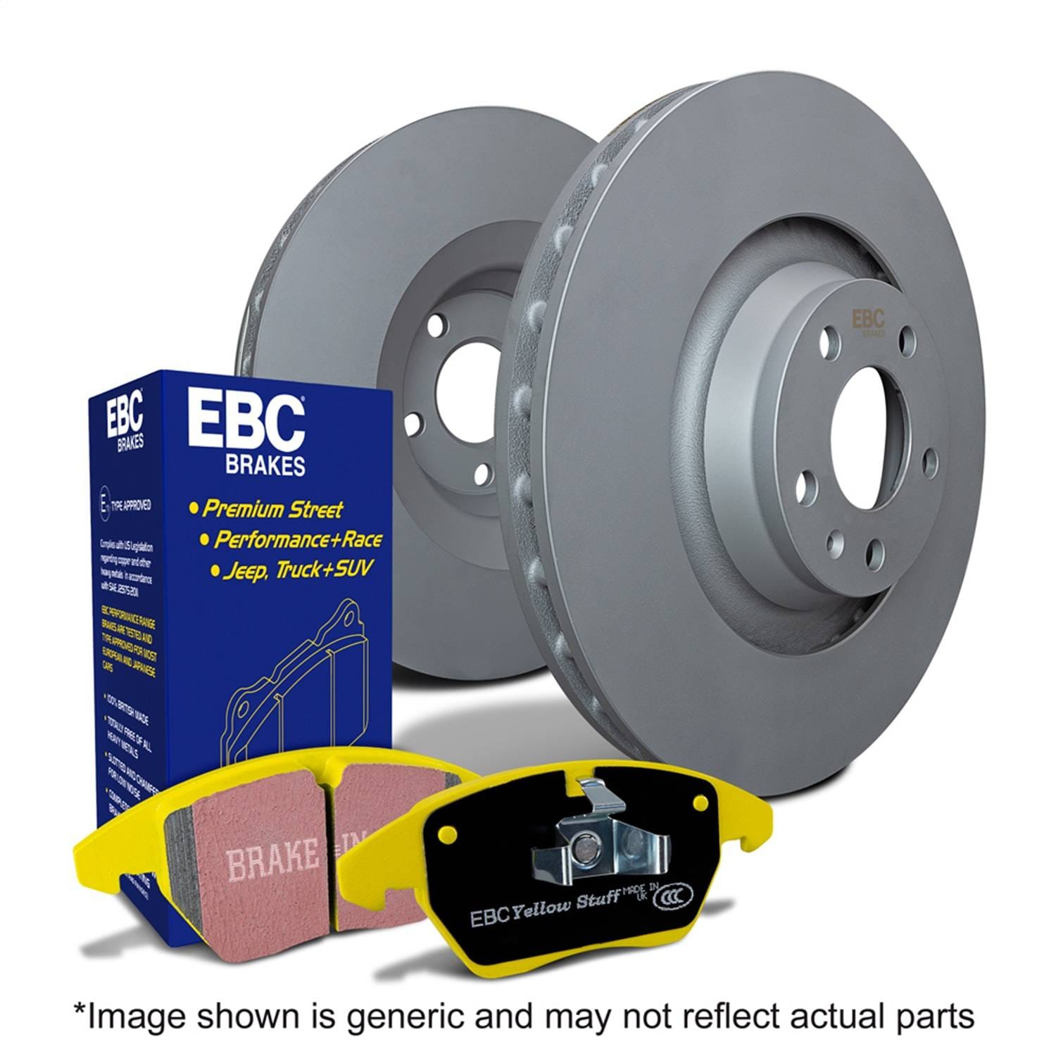 EBC Brakes S13KR1697 EBC S13 Brake Pad and Rotor Kit - Fits 2004-2008 Lamborghini Gallardo thumbnail 2
