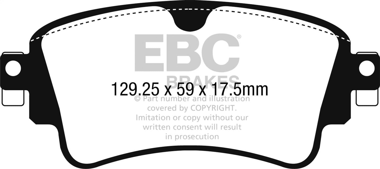 EBC Brakes S13KR1738 EBC S13 Brake Pad and Rotor Kit - Fits 2017-2019 Audi A4 thumbnail 2