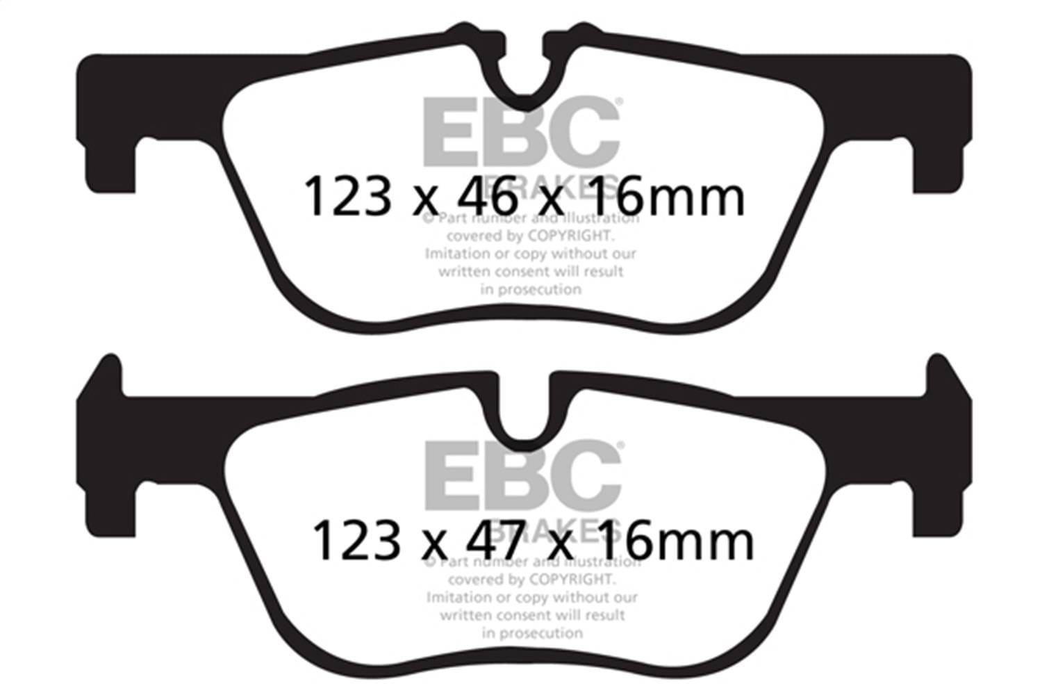 EBC Brakes S1KR1698 EBC S1 Brake Pad and Rotor Kit - Fits select 2013-2020 BMW models thumbnail 2