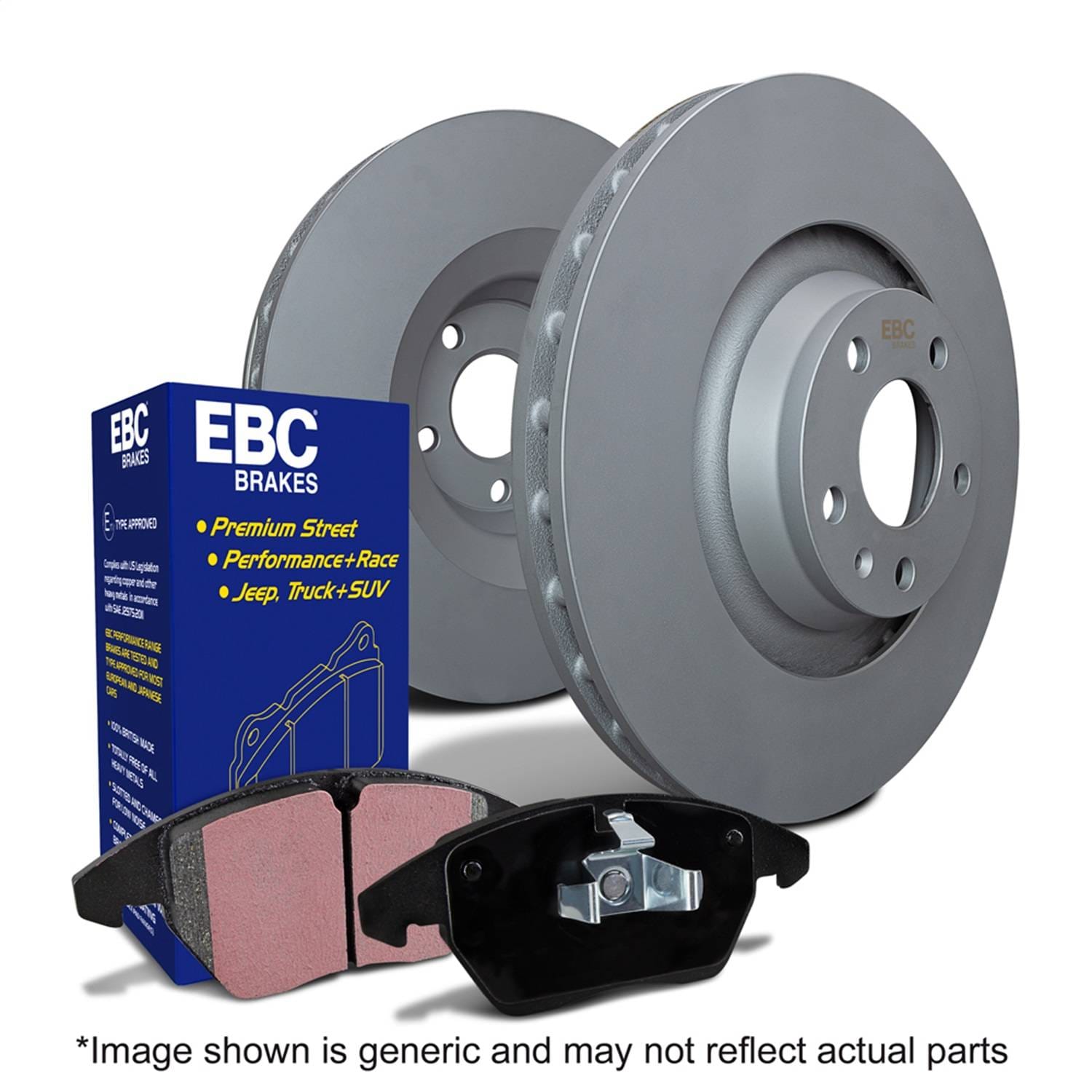 EBC Brakes S20K1514 EBC S20 Brake Pad and Rotor Kit - Fits 1990-1996 Volkswagen Passat, Jetta, Golf thumbnail 2