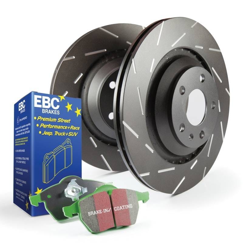 EBC Brakes S2KF1496 EBC S2 Kits Greenstuff Pads and USR Rotors thumbnail 4
