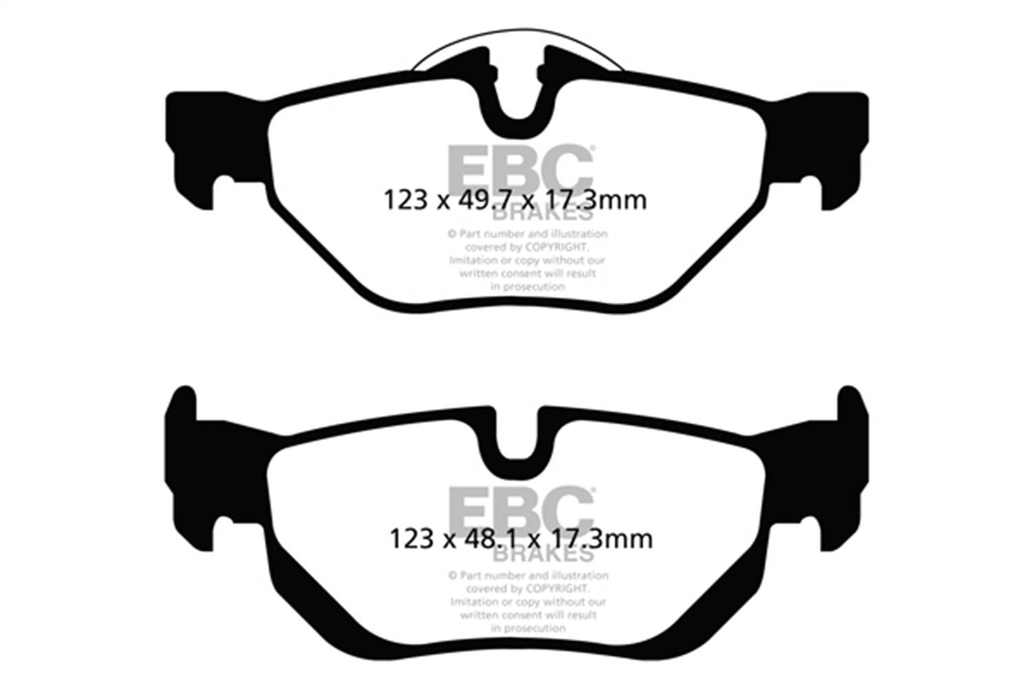 EBC Brakes S4KR1236 EBC S4 Brake Pad and Rotor Kit - Fits 2008-2012 BMW 128i thumbnail 2