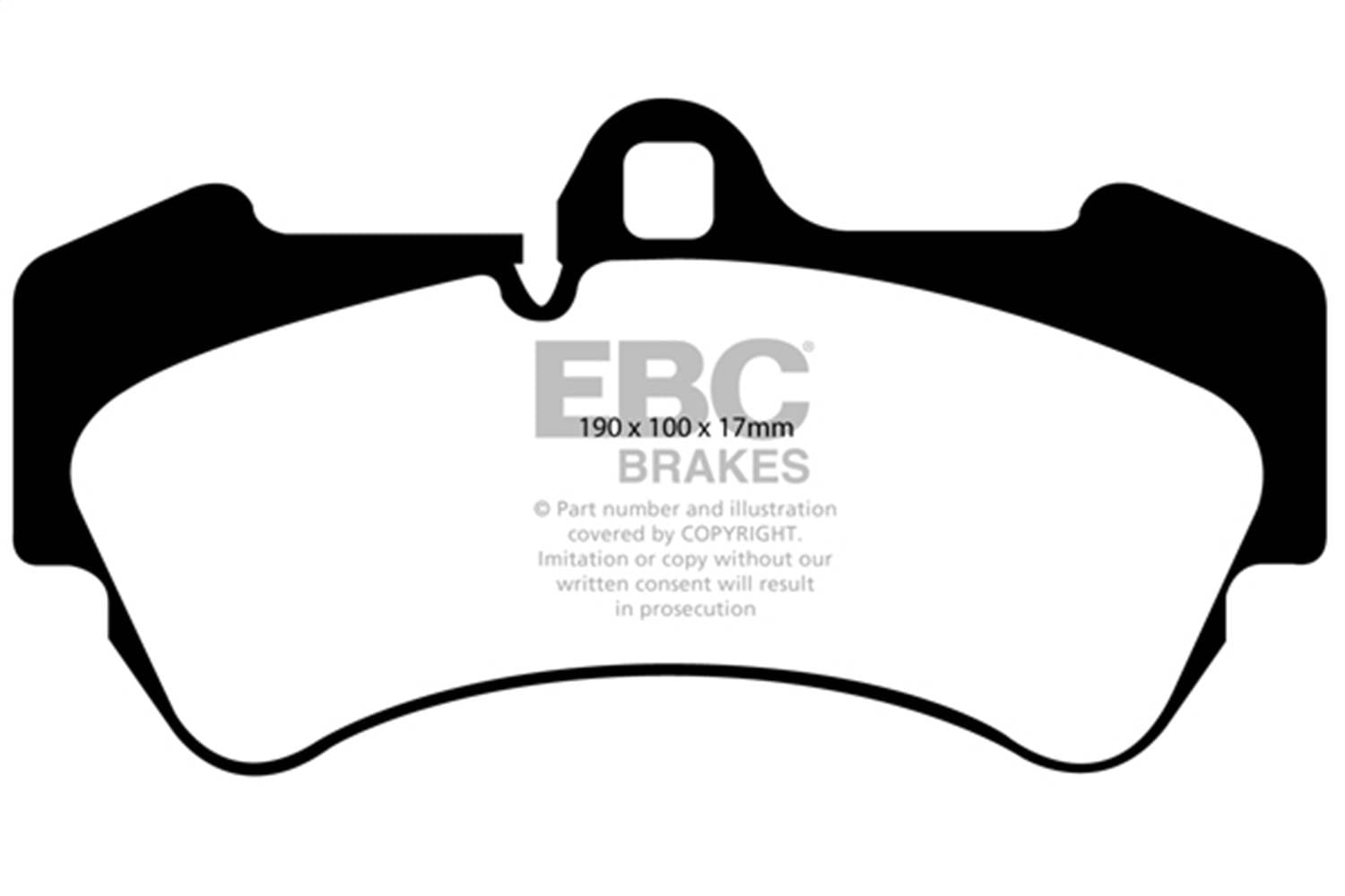 EBC Brakes S6KF1276 EBC S6 Brake Pad and Rotor Kit - Fits 2004-2010 Porsche, Volkswagen models thumbnail 2