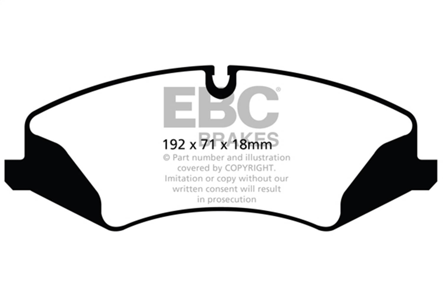 EBC Brakes S9KF1389 EBC S9 Brake Pad and Rotor Kit - Fits 2010-2016 Land Rover LR4, Range Rover Sport thumbnail 2