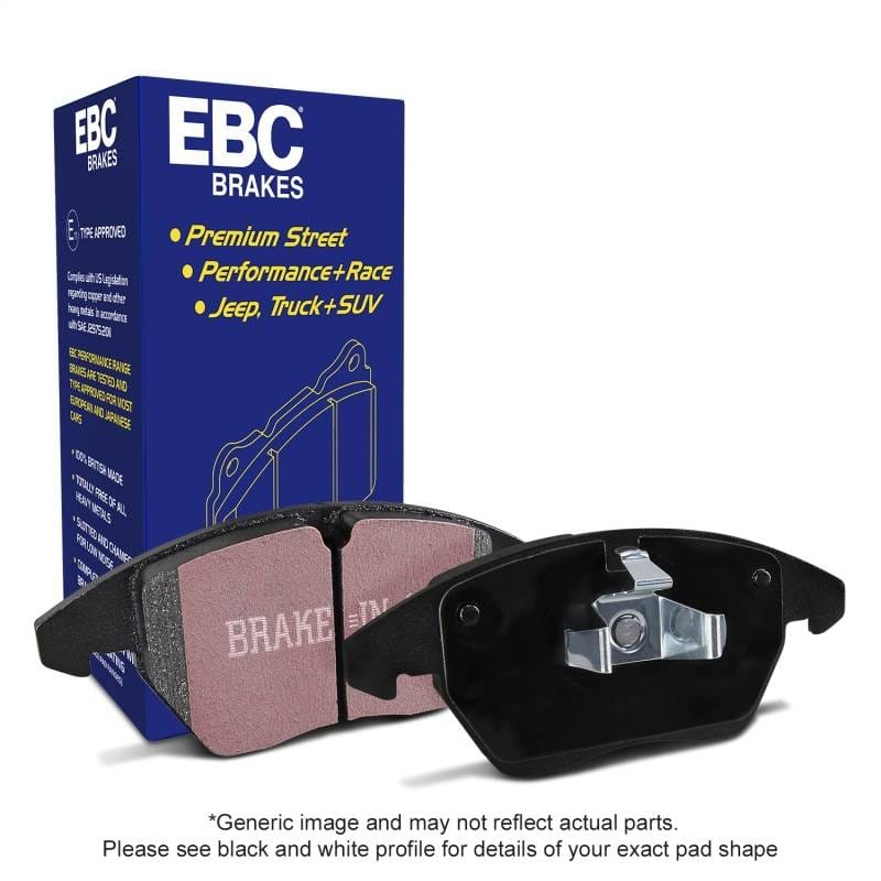 EBC Brakes UD1317 EBC 07+ Dodge Sprinter 2500 Ultimax2 Rear Brake Pads - Fits 2010-2016 Mercedes-Benz Sprinter 2500, Sprinter 3500 thumbnail 2