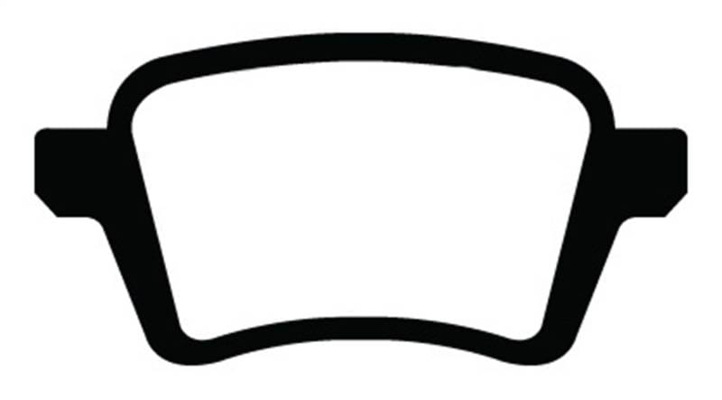 EBC Brakes UD1722 EBC 13+ Fiat 500L 1.4 Turbo Ultimax2 Rear Brake Pads - Fits 2014-2020 Fiat 500L thumbnail 4