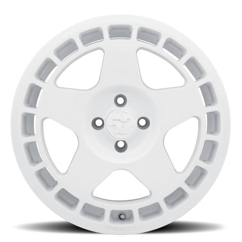 fifteen52 TURRW-77548+42 fifteen52 Turbomac 17x7.5 4x108 42mm ET 63.4mm Center Bore Rally White Wheel thumbnail 4