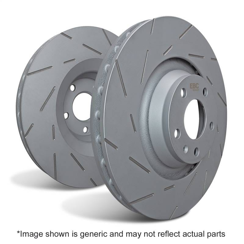EBC Brakes USR2103 EBC 13-16 Mercedes-Benz GL350 (X166) TD 3.0L USR Slotted Front Rotors - Fits 2013-2016 Mercedes-Benz GL350 thumbnail 2