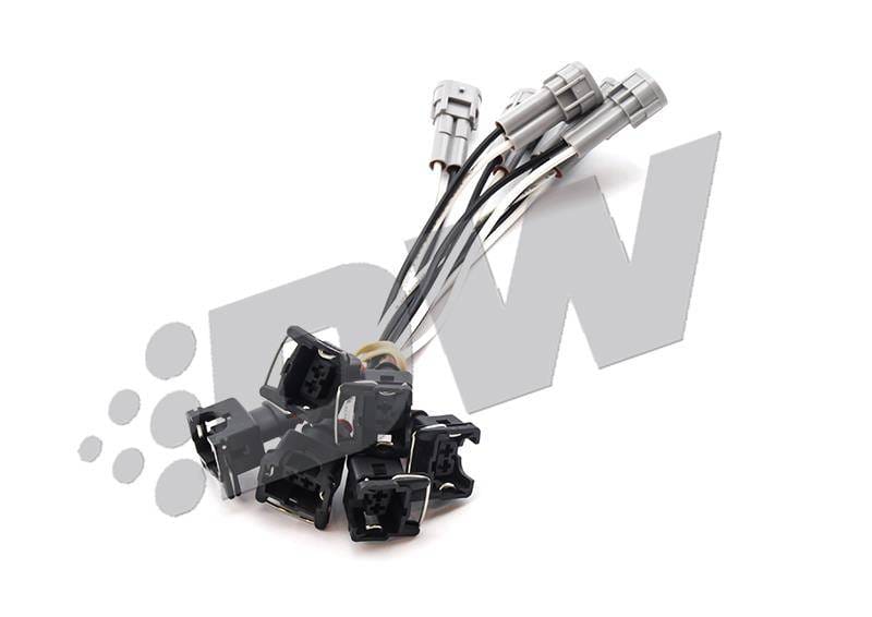 DeatschWerks 16MX-06-1200-6 DeatschWerks 07-14 Nissan GTR VR38DETT Bosch EV14 1200cc Injectors (Set of 6) thumbnail 2