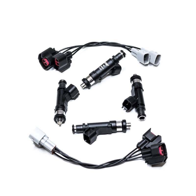 DeatschWerks 18U-11-1000-4 DeatschWerks 96-11 Lotus Elise 2.4L 2AZFE 1000cc Injectors w/ Conn (Set of 4)-Replaces 22S-04-1000-4 thumbnail 2