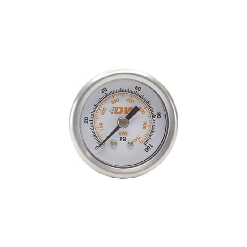 DeatschWerks 6-01-G DeatschWerks 0-100 PSI 1/8in NPT Mechanical Fuel Pressure Gauge thumbnail 7