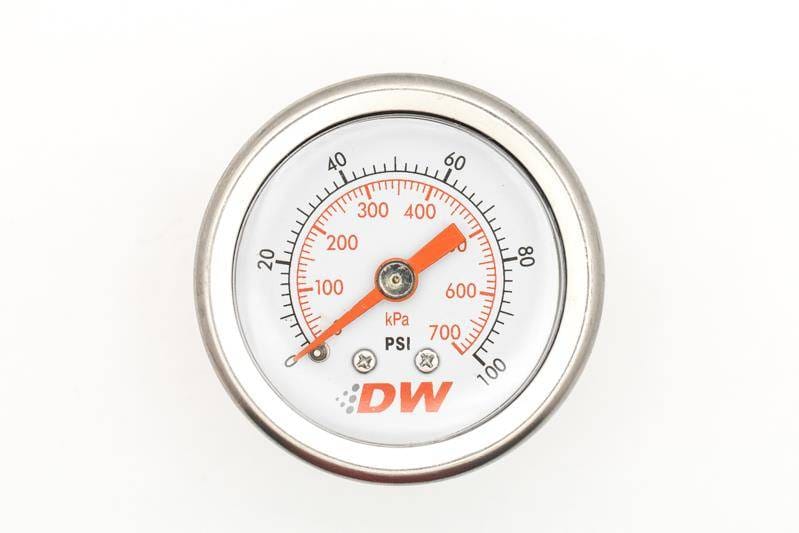 DeatschWerks 6-01-G DeatschWerks 0-100 PSI 1/8in NPT Mechanical Fuel Pressure Gauge thumbnail 8