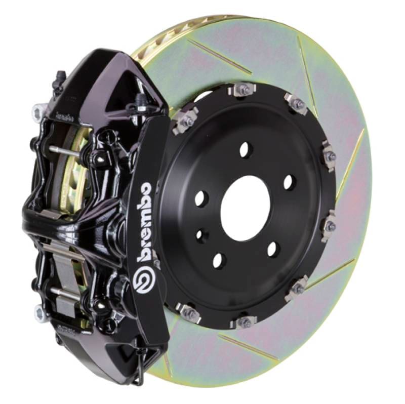 Brembo 1N2.8518A1 Brembo 08-09 G8 Front GT BBK 6 Piston Cast 365x34 2pc Rotor Slotted Type-1-Black thumbnail 2