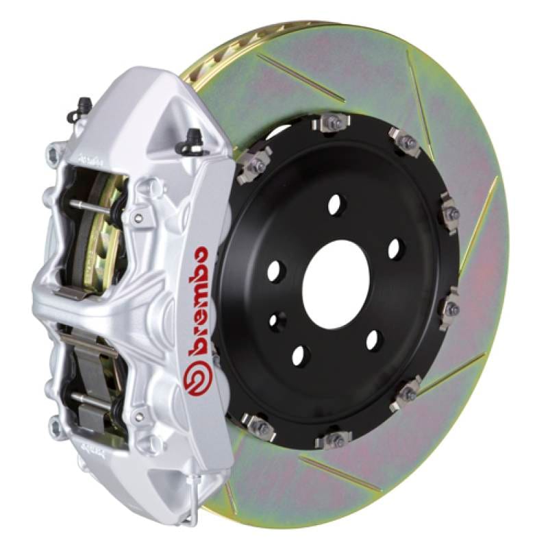 Brembo 1N2.8516A3 Brembo 19-22 A-Class (Excl AMG) Fr GT BBK 6Pis Cast 365x34 2pc Rotor Slotted Type1-Silver thumbnail 2