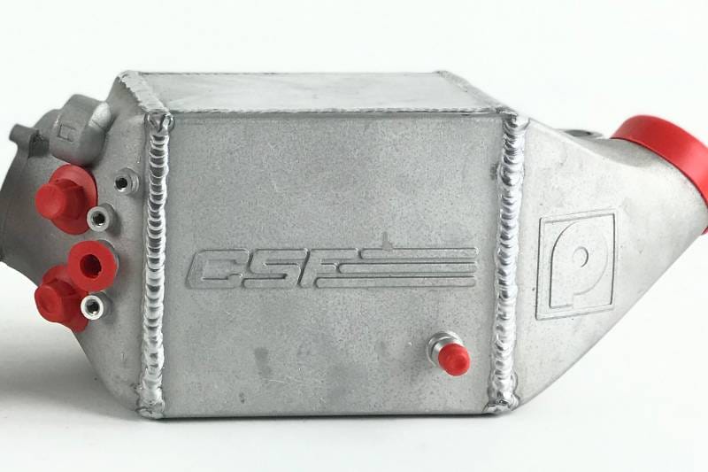 CSF Cooling - Racing & High Performance Division 8109R CSF 12-16 BMW M5 (F10) / 12-18 BMW M6 (F06/F12/F13) Twin Charge-Air-Cooler Set - Raw Finish - Fits 2012-2019 BMW M5, M6, M6 Gran Coupe thumbnail 10