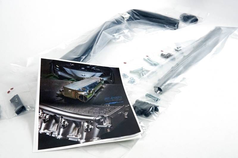 CSF Cooling - Racing & High Performance Division 8200 CSF Toyota A90/A91 Supra/ BMW G-Series B58 Charge-Air Cooler Manifold- Machined Billet Aluminum - Fits select 2018-2025 BMW models thumbnail 4