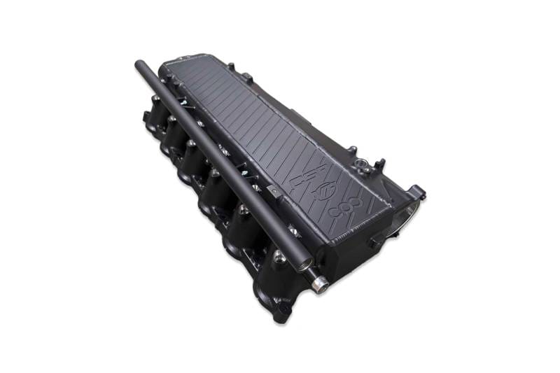 CSF Cooling - Racing & High Performance Division 8200B CSF Toyota A90/A91 Supra/ BMW G-Series B58 Charge-Air Cooler Manifold- Black - Fits select 2018-2025 BMW models thumbnail 2