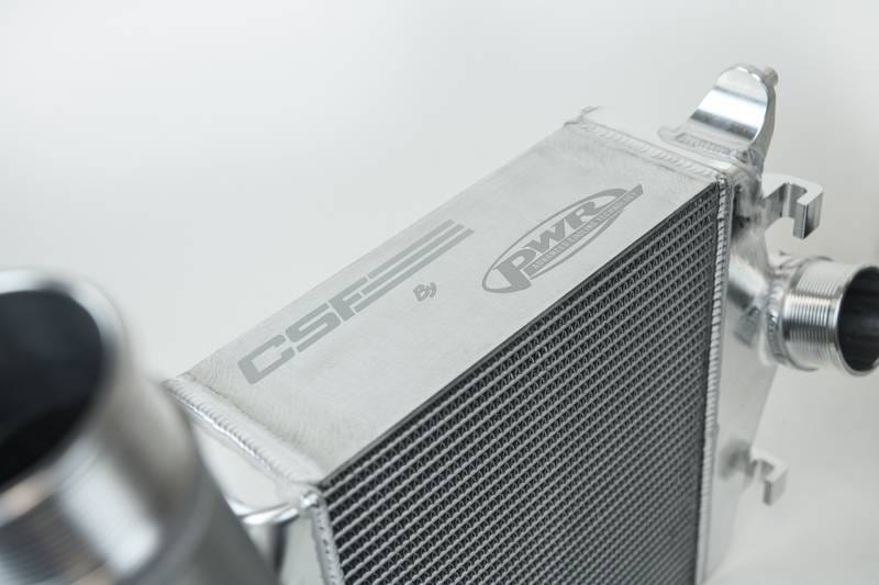 CSF Cooling - Racing & High Performance Division 8211R CSF 2019+ Lamborghini Urus / 2020+ Audi RS Q8 / SQ8 / SQ7 High Performance Intercooler System- Raw - Fits select 2018-2027 Porsche, Lamborghini applications thumbnail 14