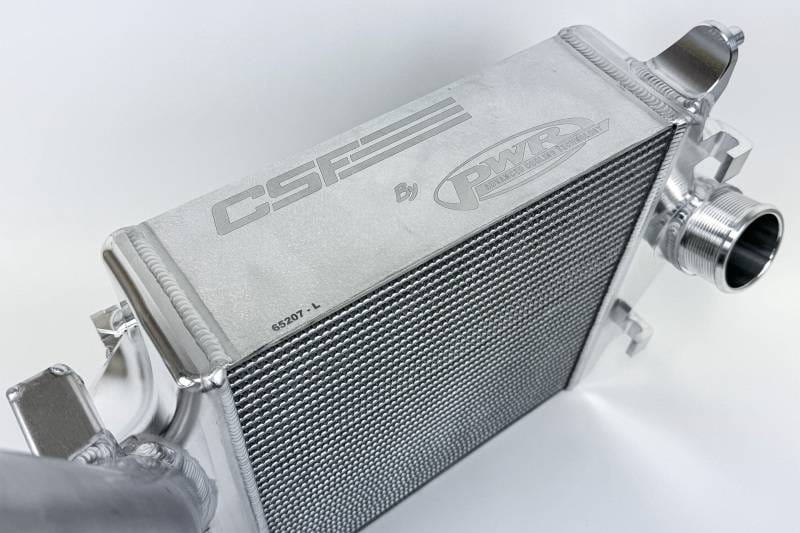 CSF Cooling - Racing & High Performance Division 8280 CSF 2020+ Audi SQ7 / SQ8 High Performance Intercooler System - Raw Aluminum - Fits 2020-2026 Audi SQ8, SQ7 thumbnail 18