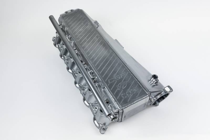 CSF Cooling - Racing & High Performance Division 8300 CSF BMW Gen 1 B58 Charge-Air-Cooler Manifold - Machined Billet Aluminum - Fits select 2016-2021 BMW models thumbnail 2